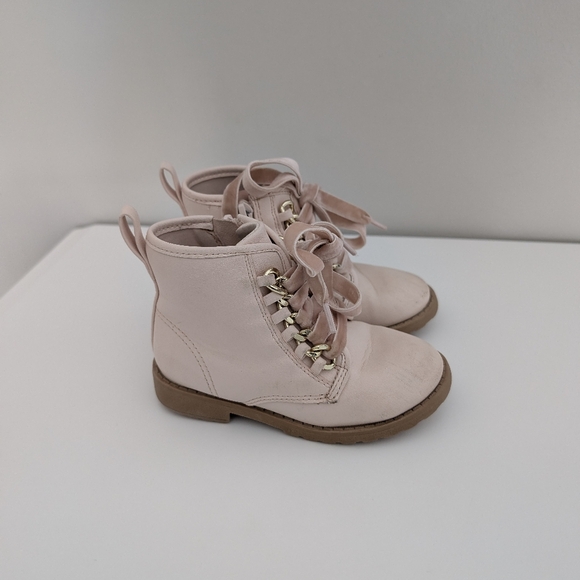 wonder nation Other - Pink Boots With Velvet Laces